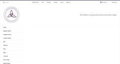 Desktop Screenshot of blacktrilliumfibres.com